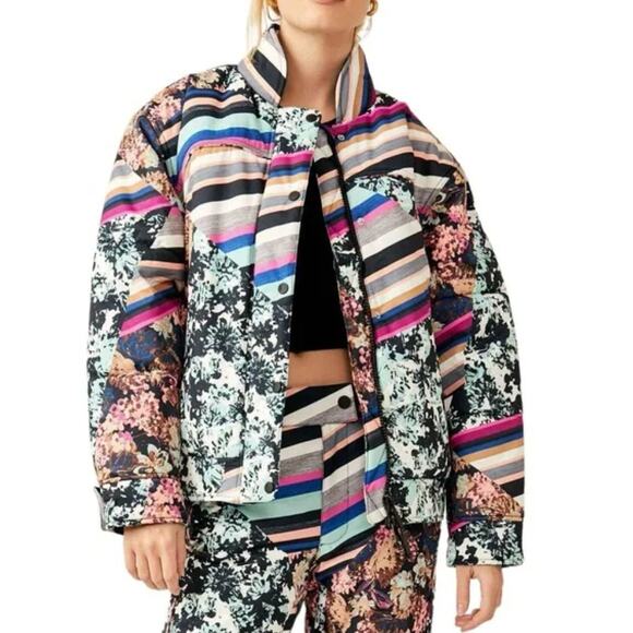Free People Jackets & Blazers - Free People Bunny Slope Jacket Womens Large Puffer Coat Ski Snow FP Movement NEW